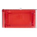 Red Rectangular Platter