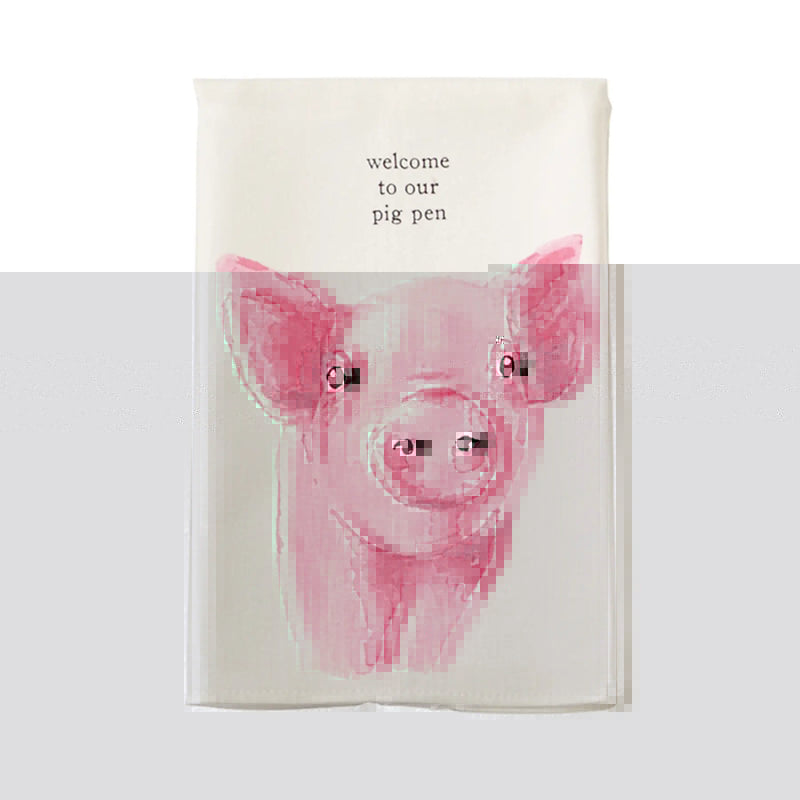 Farm Animal Dish Towel