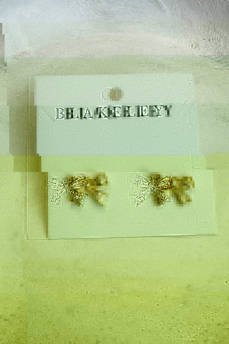 Dainty Bow Earrings