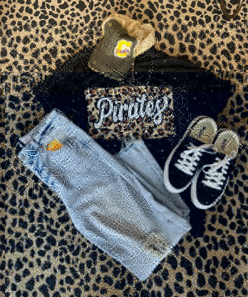 Pirates Two Tone Leopard Tee