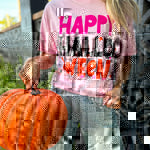 Pink Halloween Tee