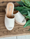 Corky's Ivory Metallic Solstice Sandals