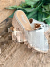 Corky's Ivory Metallic Solstice Sandals