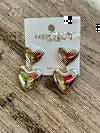 Chunky Heart Earrings