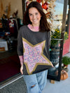 Star Patch Jersey Top