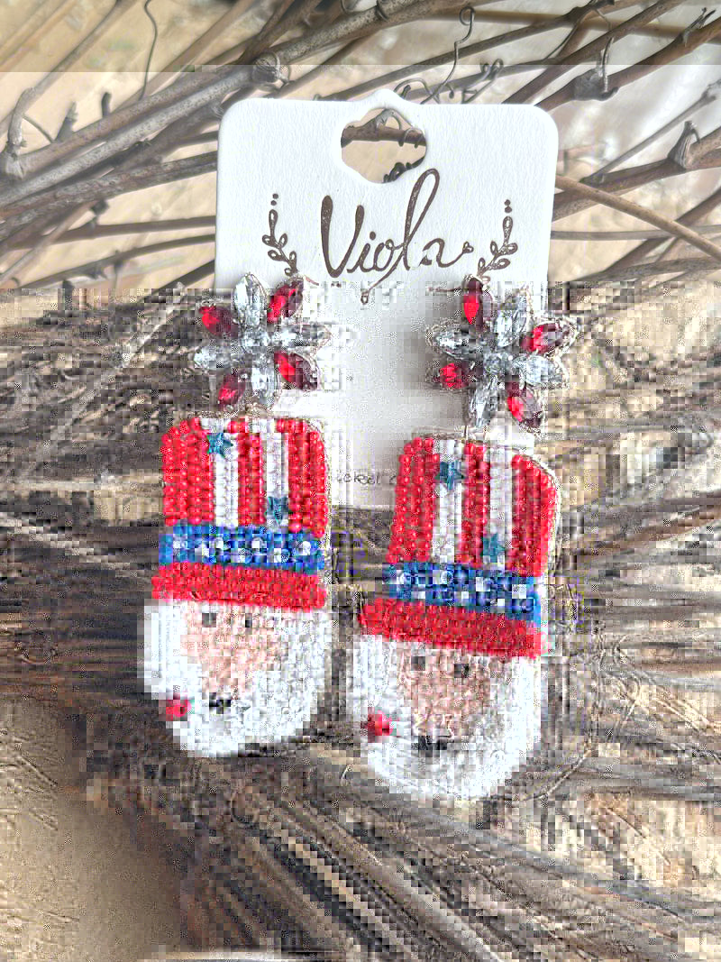 Patriotic Earrings