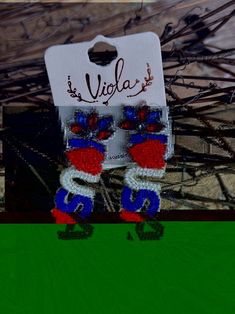 Patriotic Earrings