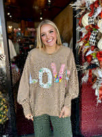 Patched Up Love Pullover