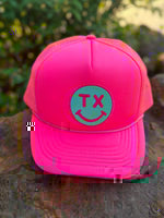 TX Smiley Foam Trucker Cap