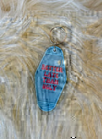 Retro Motel Keychains