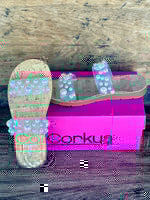 Corkys Dome N Atrix Clear Sandal