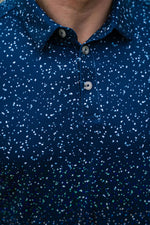 Burlebo Performance Polo - Navy Speckled