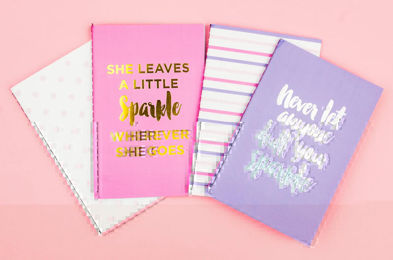 Sparkle Mini Notebook Set