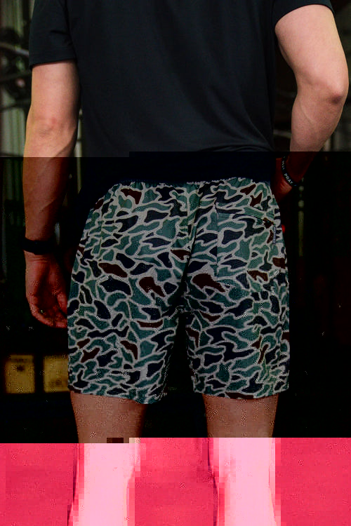 Athletic Short - Retro Duck Camo