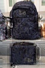 Black Camo Backpack- Burlebo