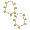 Allison Teardrop Hoop Earrings