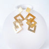 Gold Triad Treasure Jewels Earrings