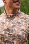 Performance Quarter Zip - Pintail Camo