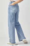 RHEA SIDE SLIT JEANS