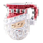 Mud Pie Santa Pitcher