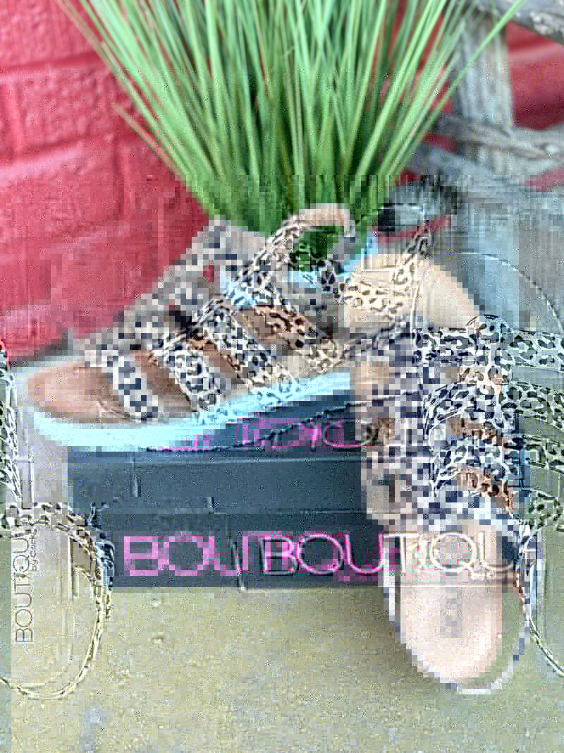 Corkys Leopard Fantasy  Sandal