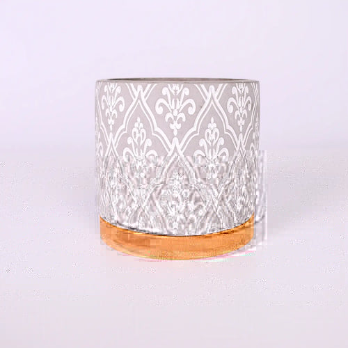 Damask Stone Candle 16oz